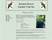 Tablet Screenshot of karanadownsgc.com